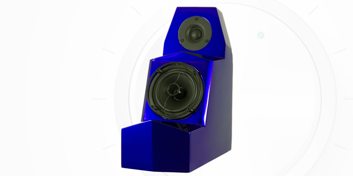 phasx S300 monitor with blue finish by Angel Sandoval