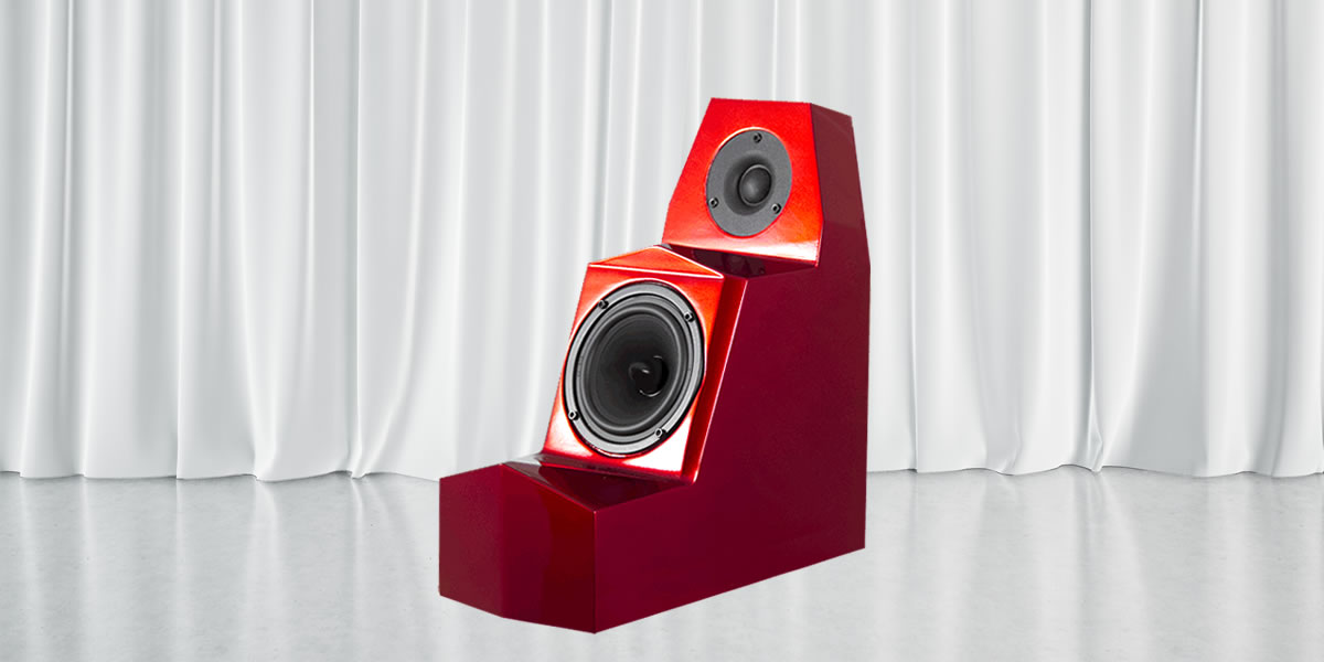 phasx S300 monitor with red finish by Angel Sandoval